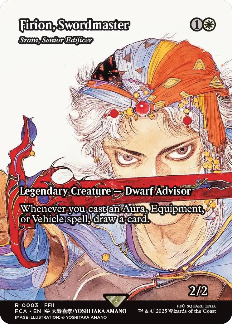 Firion, Swordmaster - Sram, Senior Edificer (Showcase) (3) (FCA)