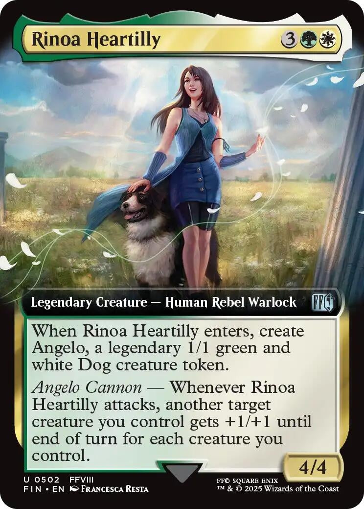 Image for Rinoa Heartilly (Extended Art) (502) (FIN) - Magic: The Gathering