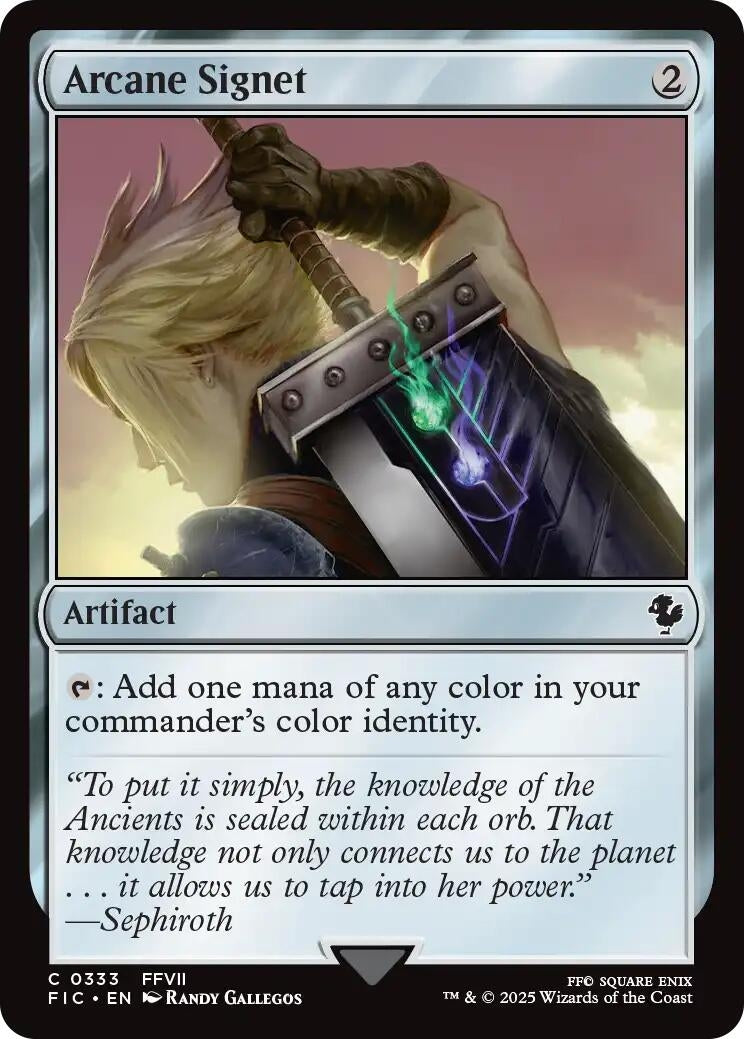 Image for Arcane Signet (0333) (333) (FIC) - Magic: The Gathering