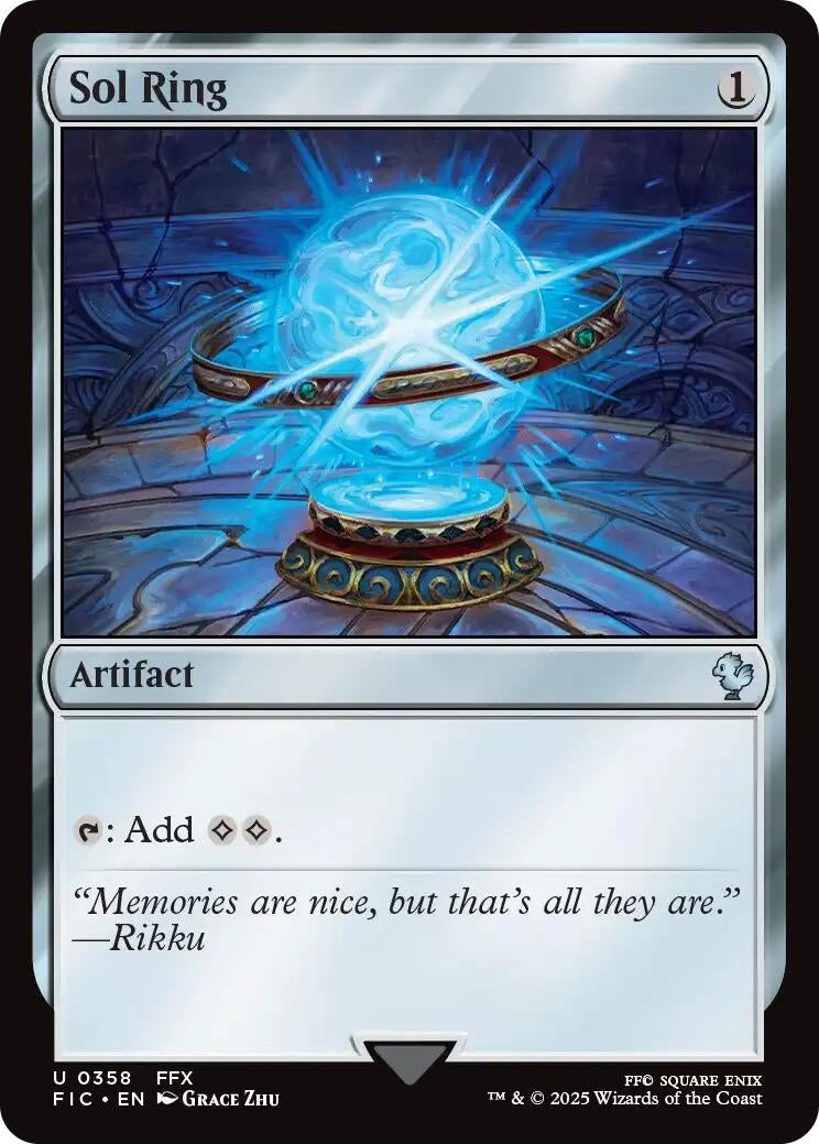 Image for Sol Ring (0358) (358) (FIC) - Magic: The Gathering