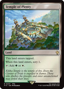 Image for Temple of Plenty (437) (FIC) - Magic: The Gathering