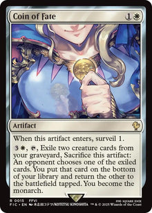 Image for Coin of Fate (15) (FIC) - Magic: The Gathering