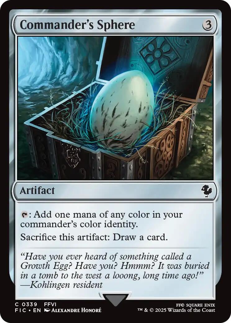 Image for Commander's Sphere (339) (FIC) - Magic: The Gathering