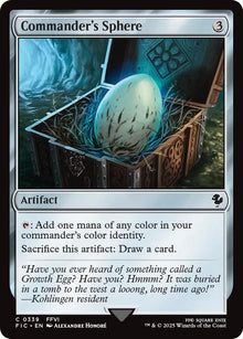 Image for Commander's Sphere (339) (FIC) - Magic: The Gathering