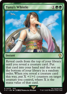 Image for Yuna's Whistle (75) (FIC) - Magic: The Gathering