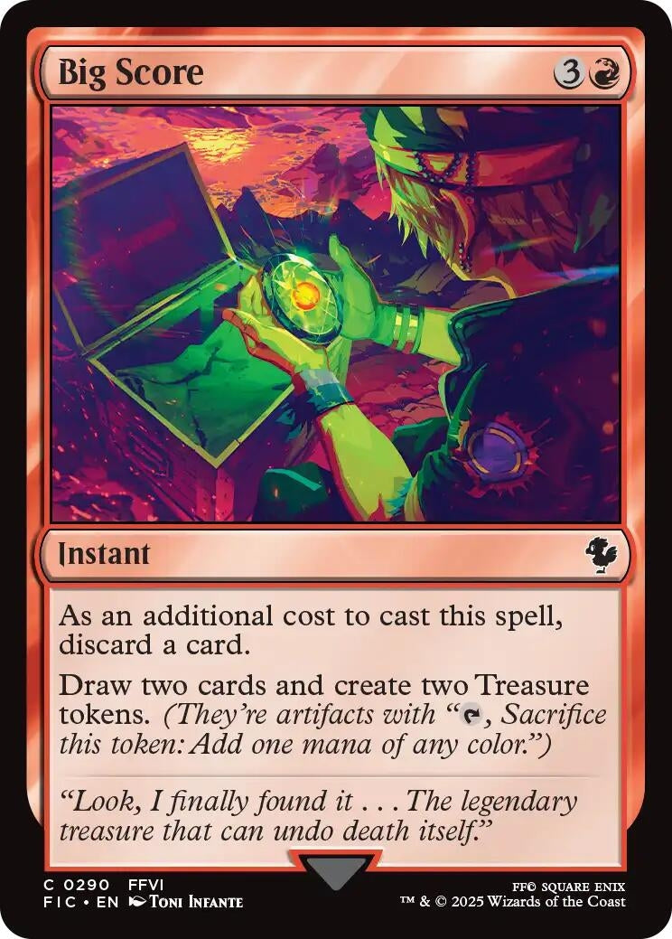 Image for Big Score (290) (FIC) - Magic: The Gathering
