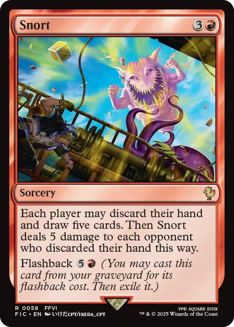 Image for Snort (58) (FIC) - Magic: The Gathering