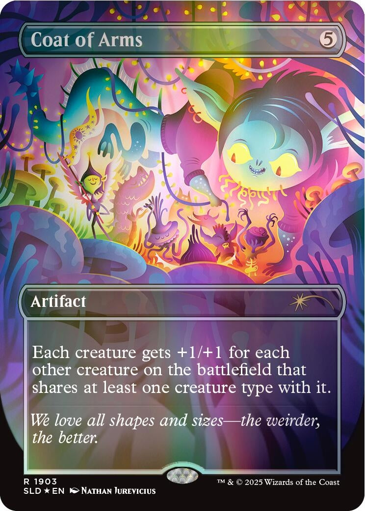 Image for Coat of Arms (Double Rainbow Foil) (1903) (SLD) - Magic: The Gathering