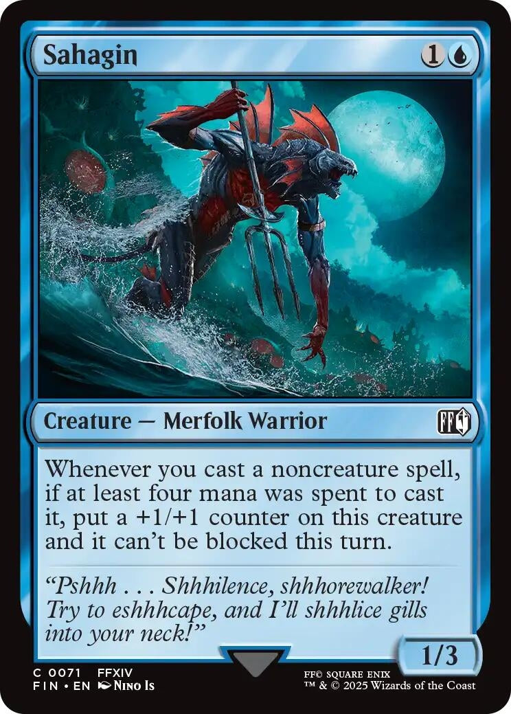 Image for Sahagin (71) (FIN) - Magic: The Gathering