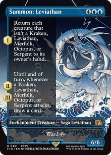 Image for Summon: Leviathan (Borderless) (361) (FIN) - Magic: The Gathering