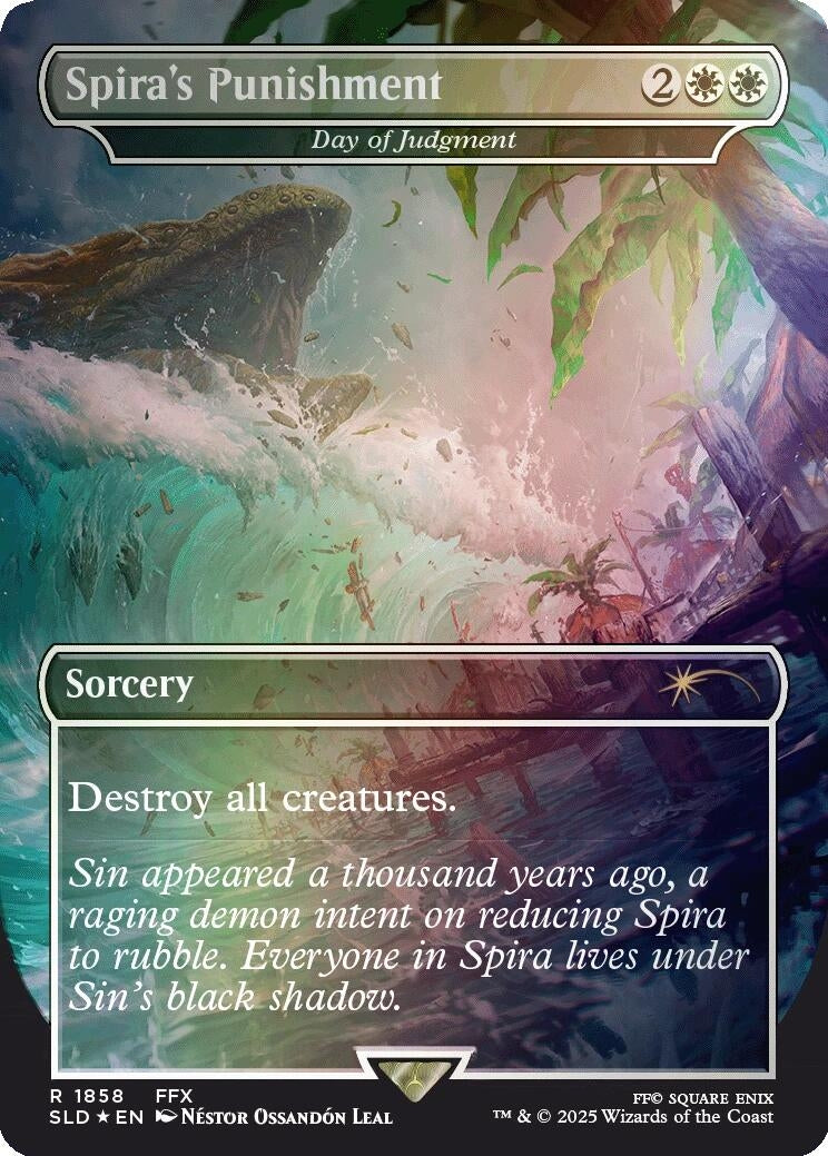 Spira's Punishment - Day of Judgment (Rainbow Foil) (1858) (SLD)