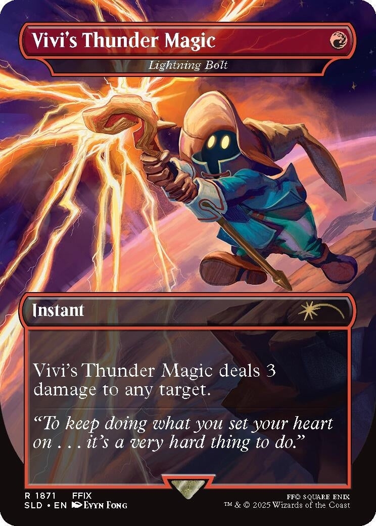 Vivi's Thunder Magic - Lightning Bolt (1871) (SLD)