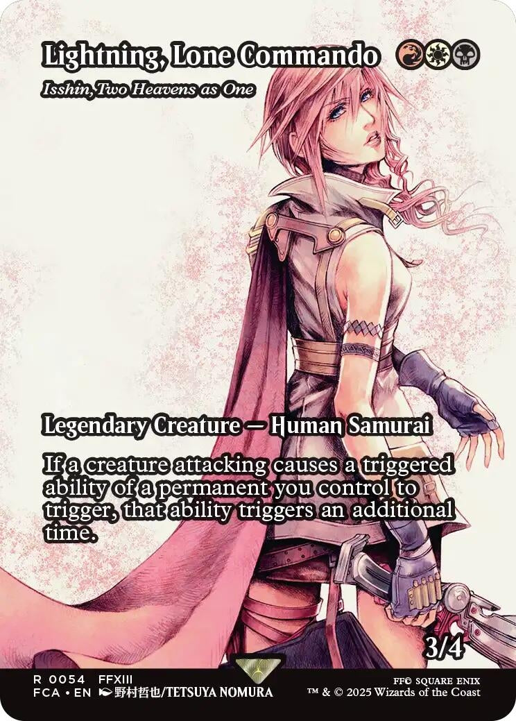 Lightning, Lone Commando - Isshin, Two Heavens as One (Showcase) (54) (FCA)