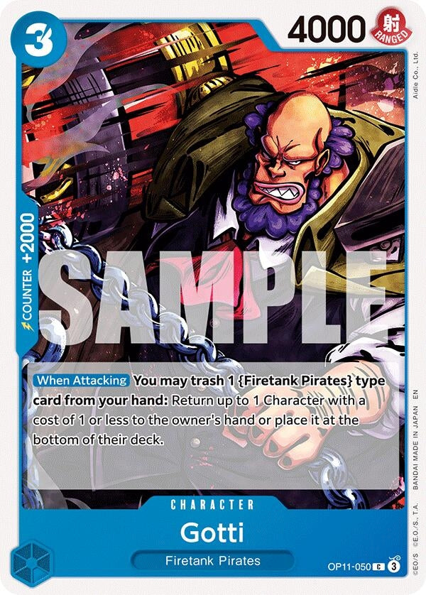 Image for Gotti (OP11-050) (OP11) - One Piece Card Game