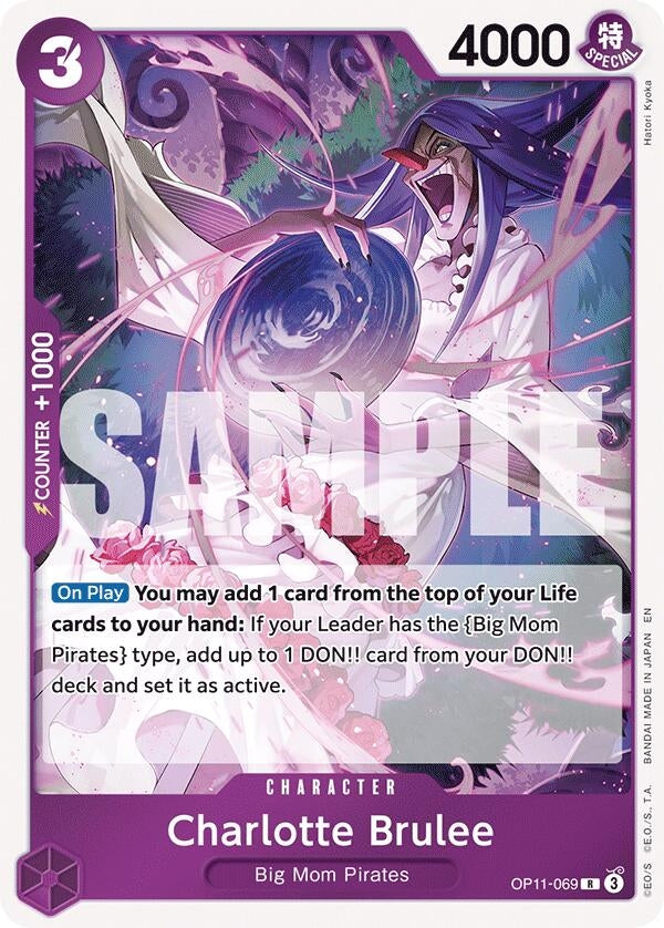 Image for Charlotte Brulee (OP11-069) (OP11) - One Piece Card Game
