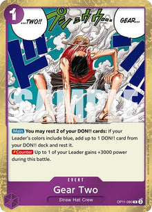 Image for Gear Two (OP11-080) (OP11) - One Piece Card Game