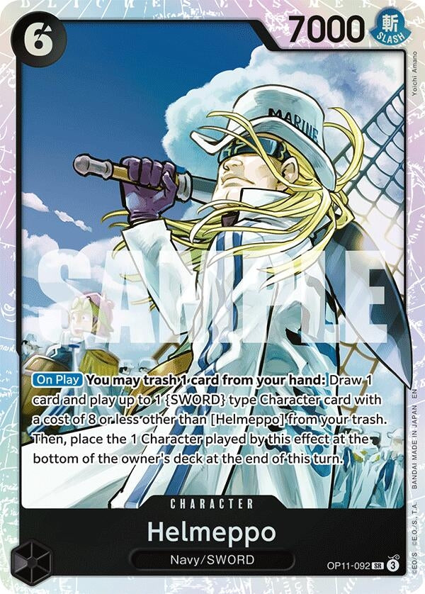Image for Helmeppo (OP11-092) (OP11) - One Piece Card Game