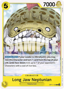 Image for Long-Jaw Neptunian (OP11-103) (OP11) - One Piece Card Game
