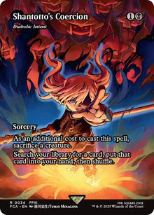 Shantotto's Coercion - Diabolic Intent (Showcase) (34) (FCA)