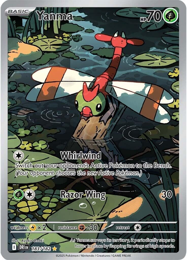 Image for Yanma (183/182) (DRI) - Pokemon