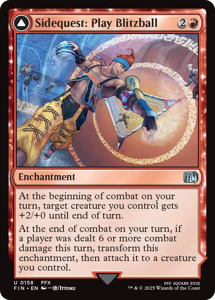 Image for Sidequest: Play Blitzball (158) (FIN) - Magic: The Gathering