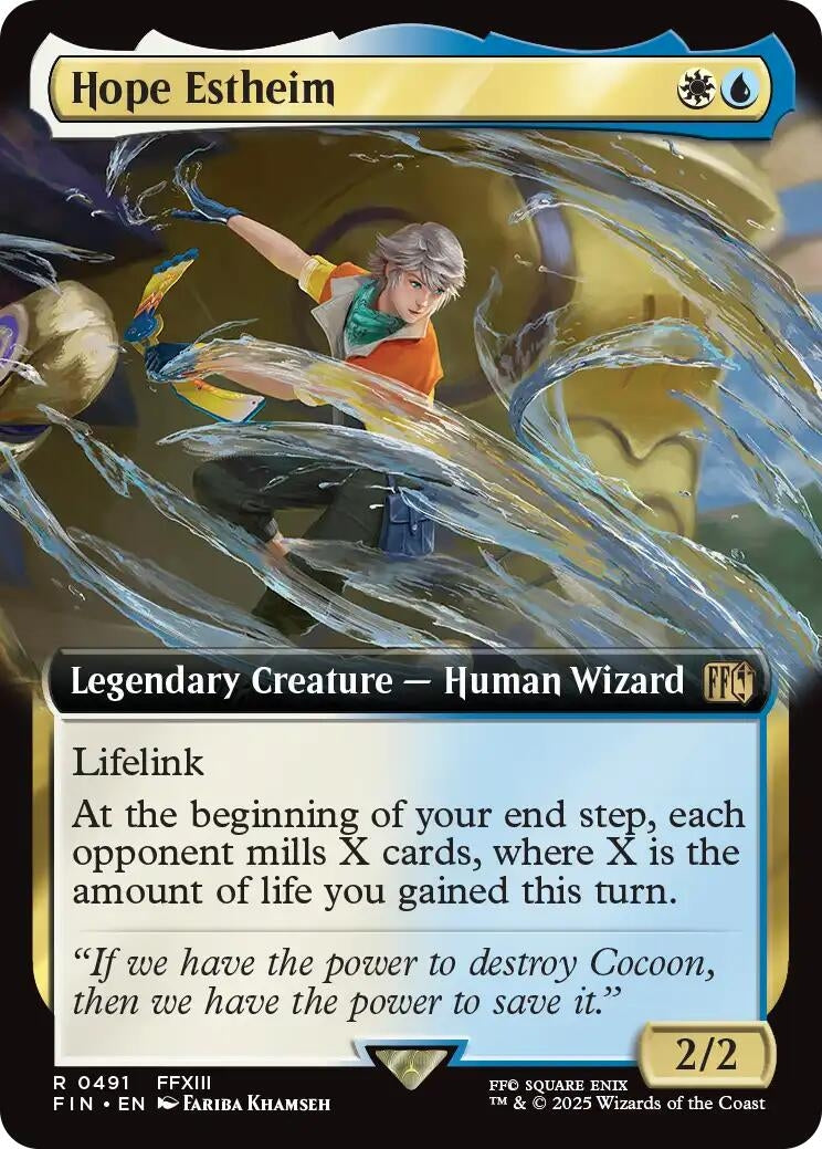 Hope Estheim (Extended Art) (491) (FIN)