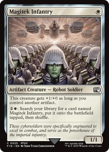 Image for Magitek Infantry (25) (FIN) - Magic: The Gathering