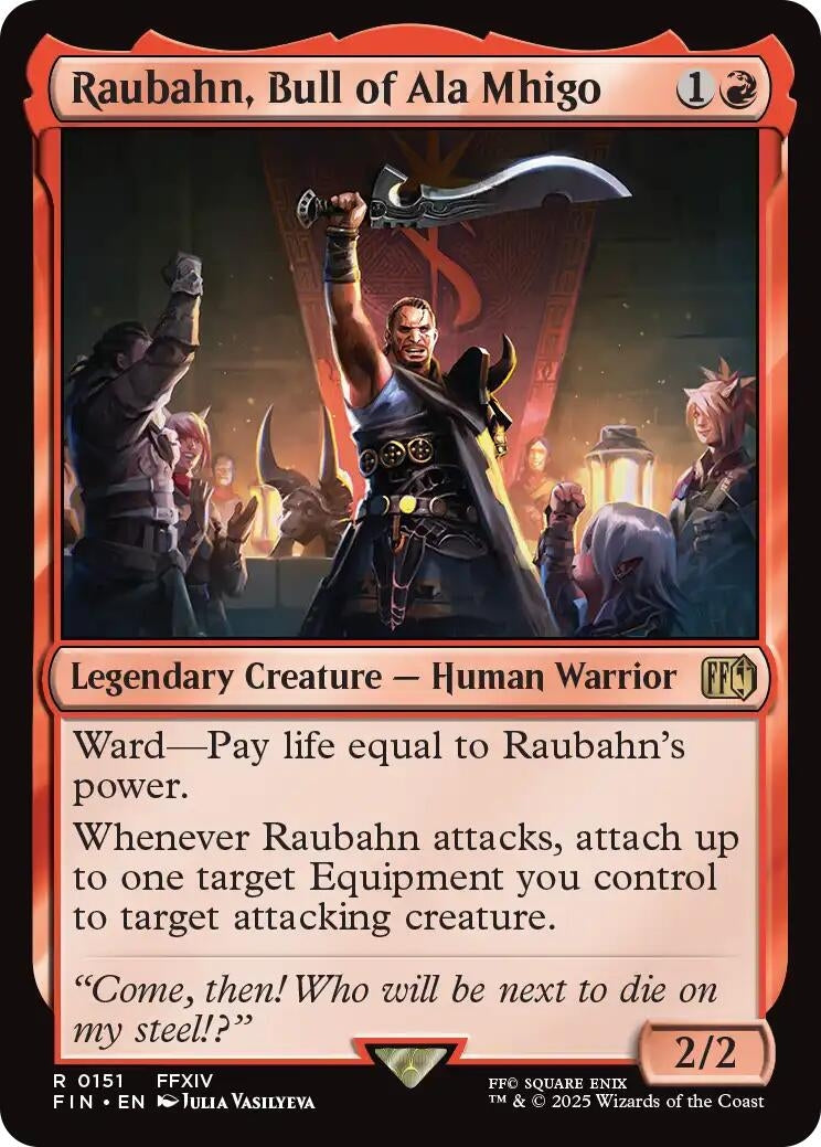 Raubahn, Bull of Ala Mhigo (151) (FIN)