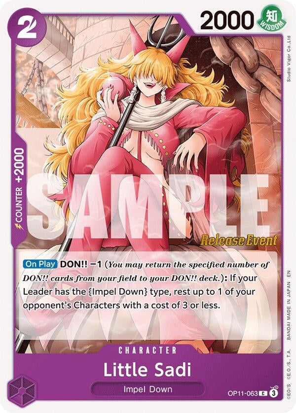 Image for Little Sadi (OP11-063) - One Piece Card Game