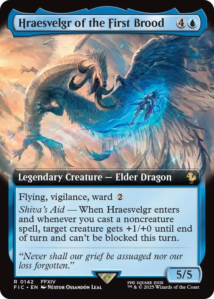 Hraesvelgr of the First Brood (Extended Art) (142) (FIC)