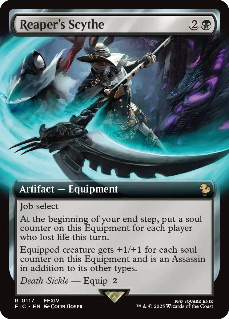 Reaper's Scythe (Extended Art) (117) (FIC)
