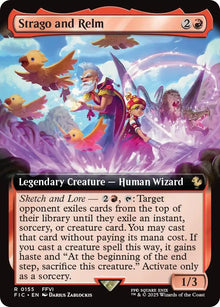 Strago and Relm (Extended Art) (155) (FIC)