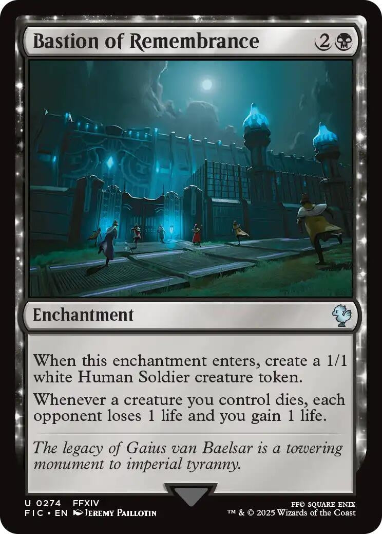 Image for Bastion of Remembrance (Surge Foil) (274) (FIC) - Magic: The Gathering