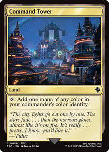 Image for Command Tower (0486) (Surge Foil) (486) (FIC) - Magic: The Gathering