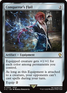 Image for Conqueror's Flail (Surge Foil) (340) (FIC) - Magic: The Gathering