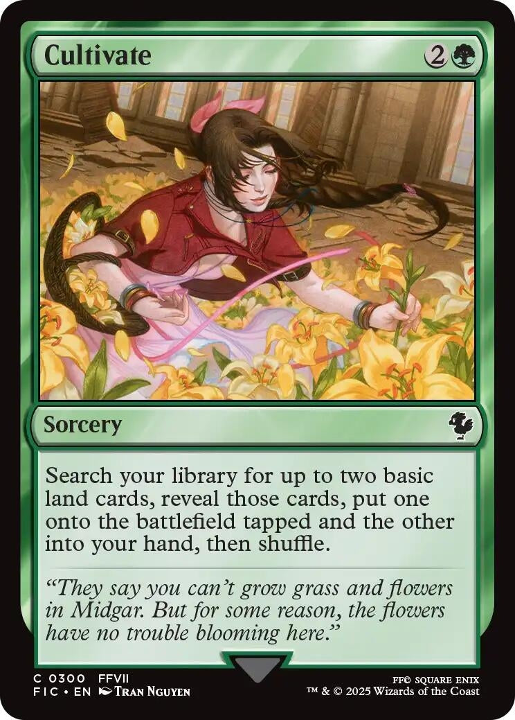 Image for Cultivate (Surge Foil) (300) (FIC) - Magic: The Gathering