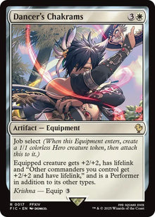 Image for Dancer's Chakrams (Surge Foil) (17) (FIC) - Magic: The Gathering