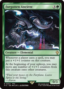 Image for Forgotten Ancient (Surge Foil) (304) (FIC) - Magic: The Gathering