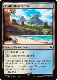 Idyllic Beachfront (Surge Foil) (404) (FIC)