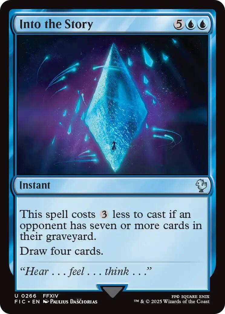 Image for Into the Story (Surge Foil) (266) (FIC) - Magic: The Gathering
