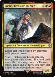 Image for Locke, Treasure Hunter (Surge Foil) (87) (FIC) - Magic: The Gathering