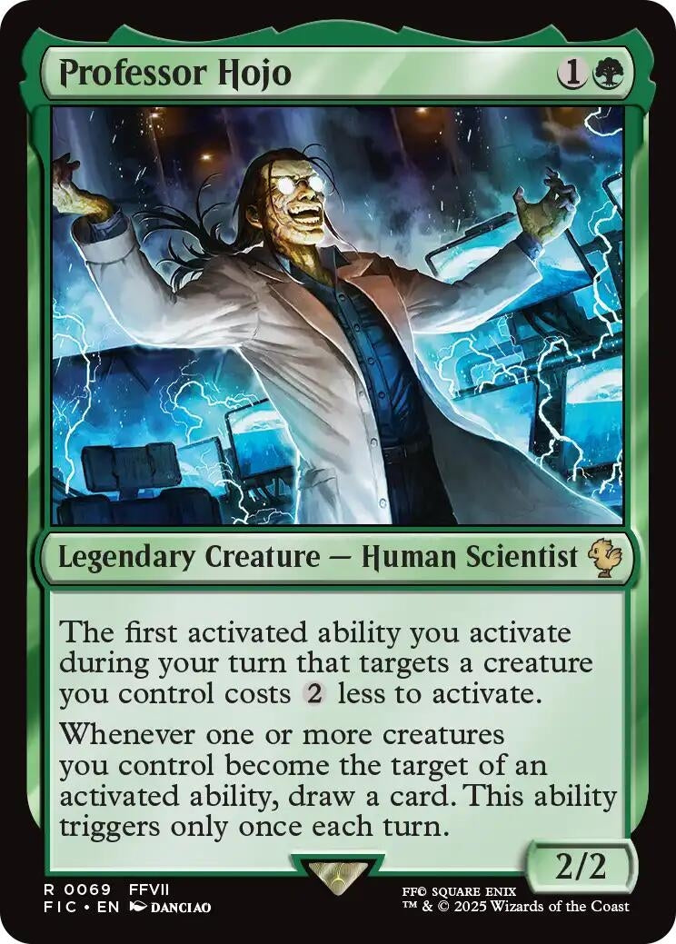 Professor Hojo (Surge Foil) (69) (FIC)