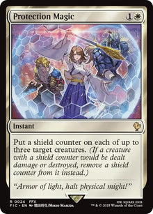 Image for Protection Magic (Surge Foil) (24) (FIC) - Magic: The Gathering