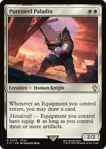 Image for Puresteel Paladin (Surge Foil) (250) (FIC) - Magic: The Gathering