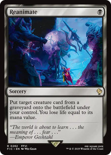 Image for Reanimate (Surge Foil) (282) (FIC) - Magic: The Gathering