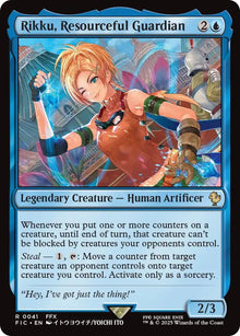 Image for Rikku, Resourceful Guardian (Surge Foil) (41) (FIC) - Magic: The Gathering