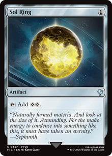 Image for Sol Ring (0357) (Surge Foil) (357) (FIC) - Magic: The Gathering