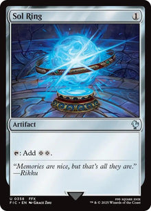 Sol Ring (0358) (Surge Foil) (358) (FIC)