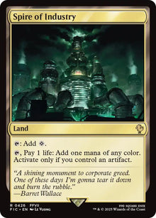 Image for Spire of Industry (Surge Foil) (426) (FIC) - Magic: The Gathering