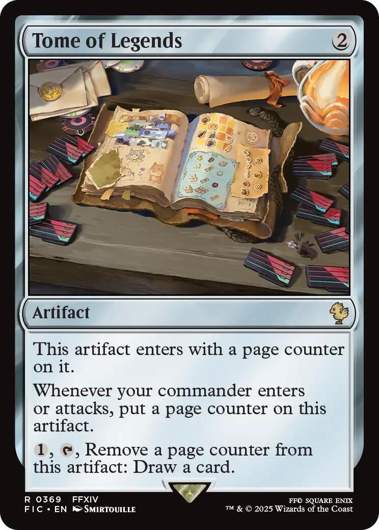 Image for Tome of Legends (Surge Foil) (369) (FIC) - Magic: The Gathering